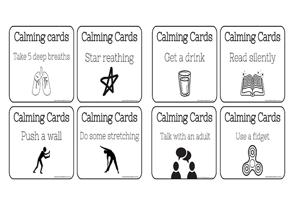 Calming Cards