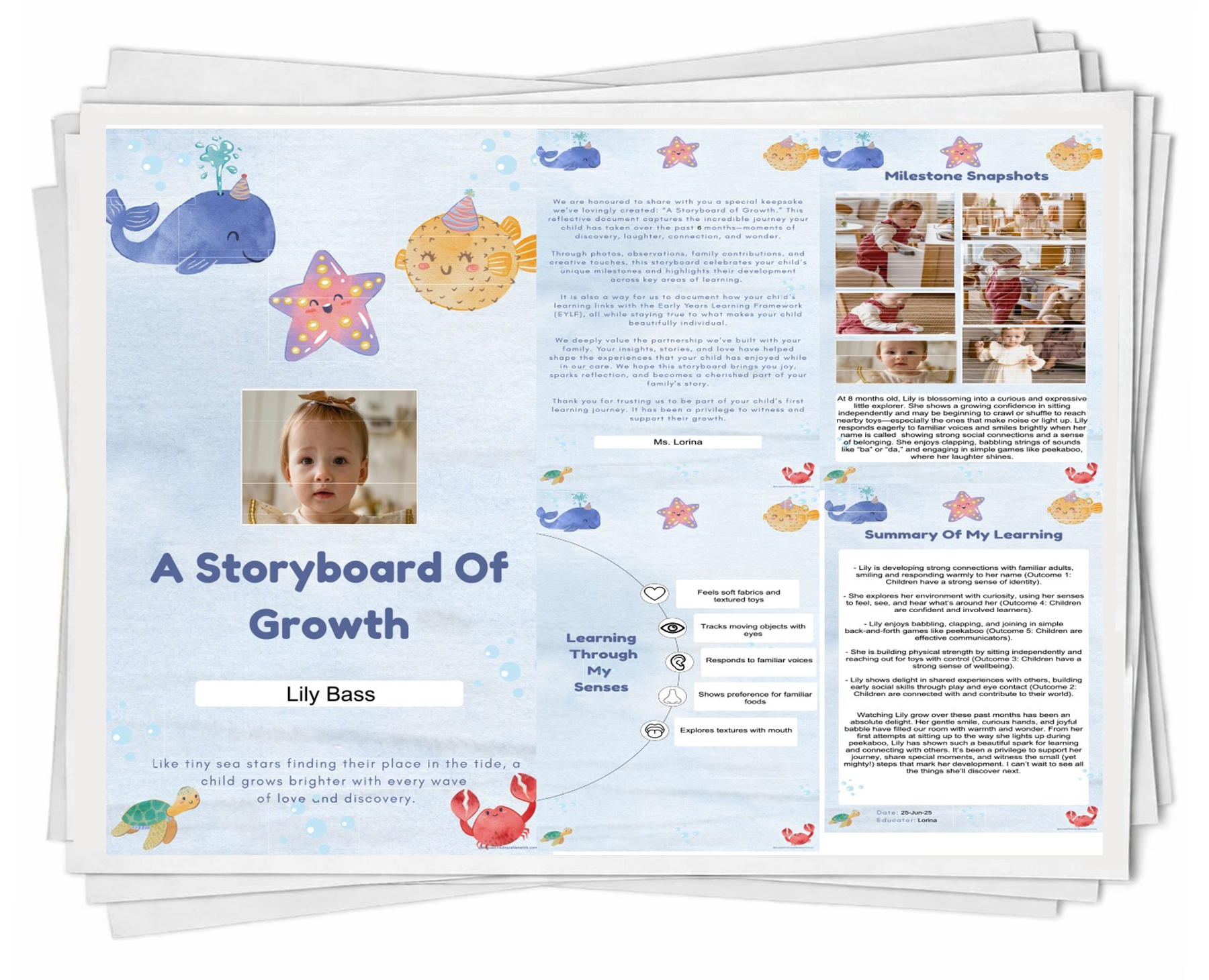 A Storyboard Of Growth