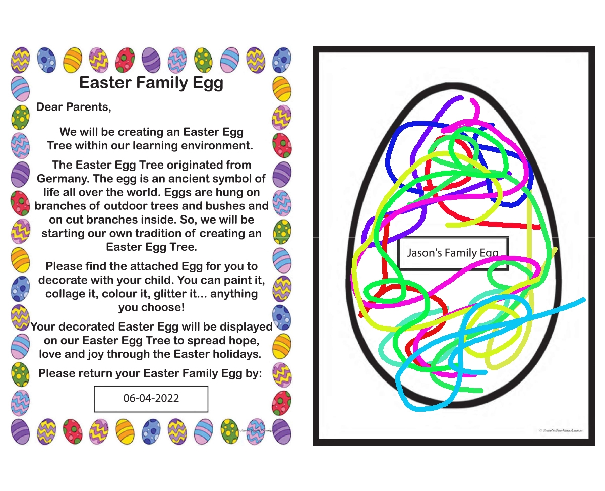 Easter Family Egg