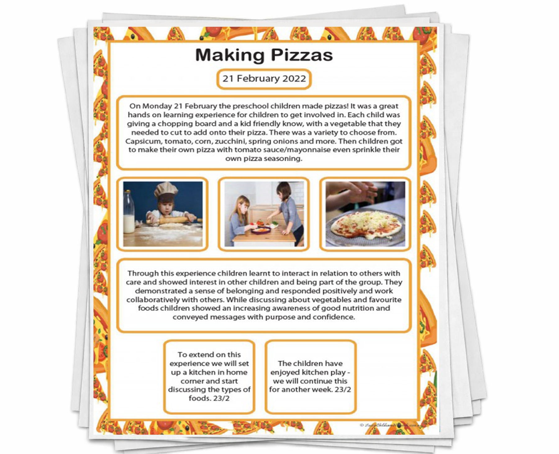 Making Pizzas