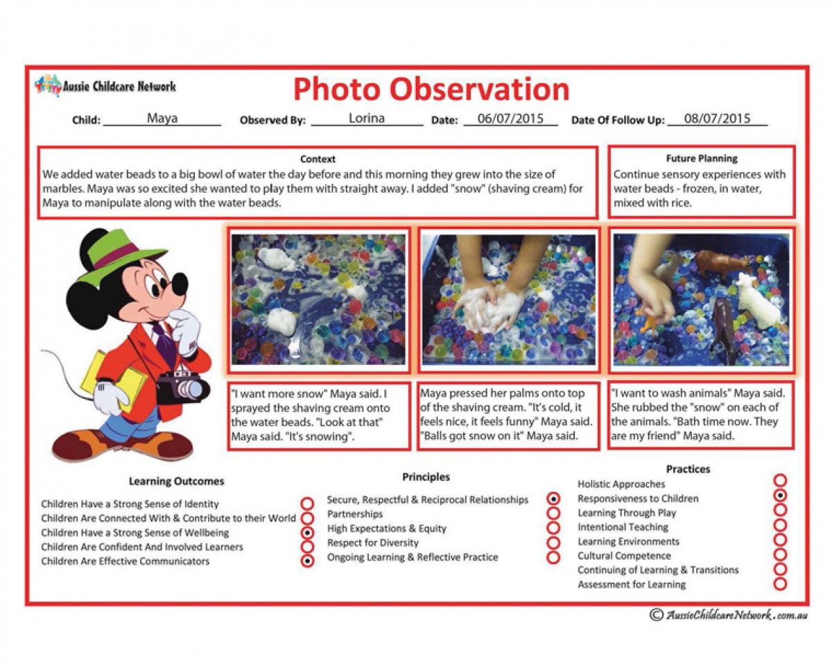Photo Obs - Mickey